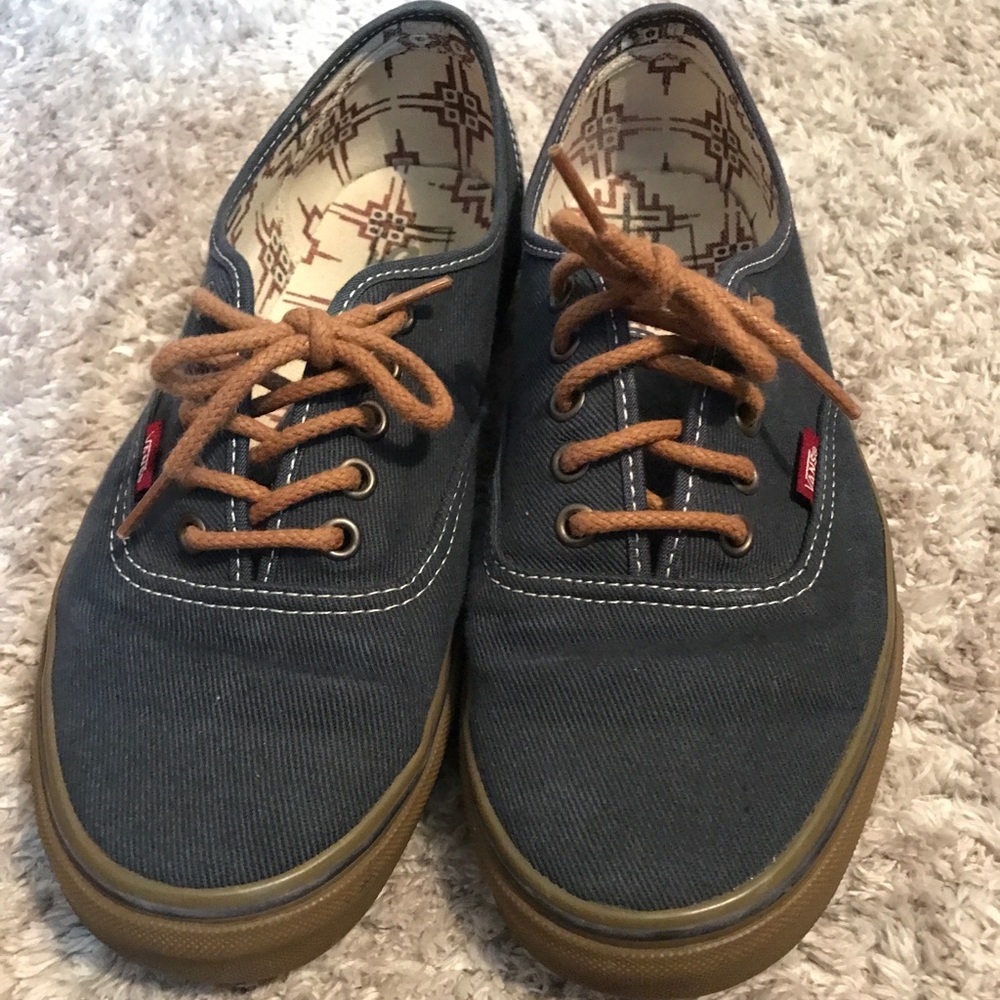 Men’s Vans T&G Authentic Ombré Blue and Gum